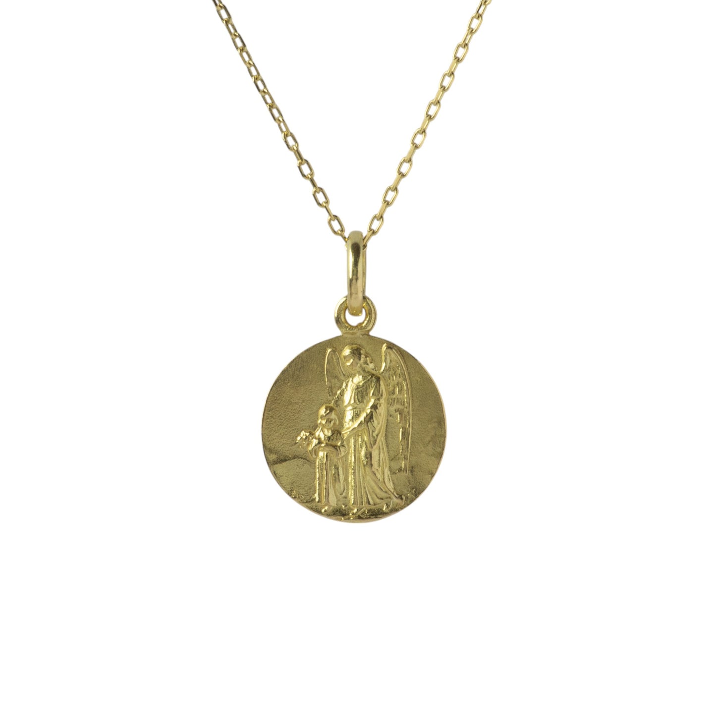 medalla-angel-de-la-guarda-oro-cadena